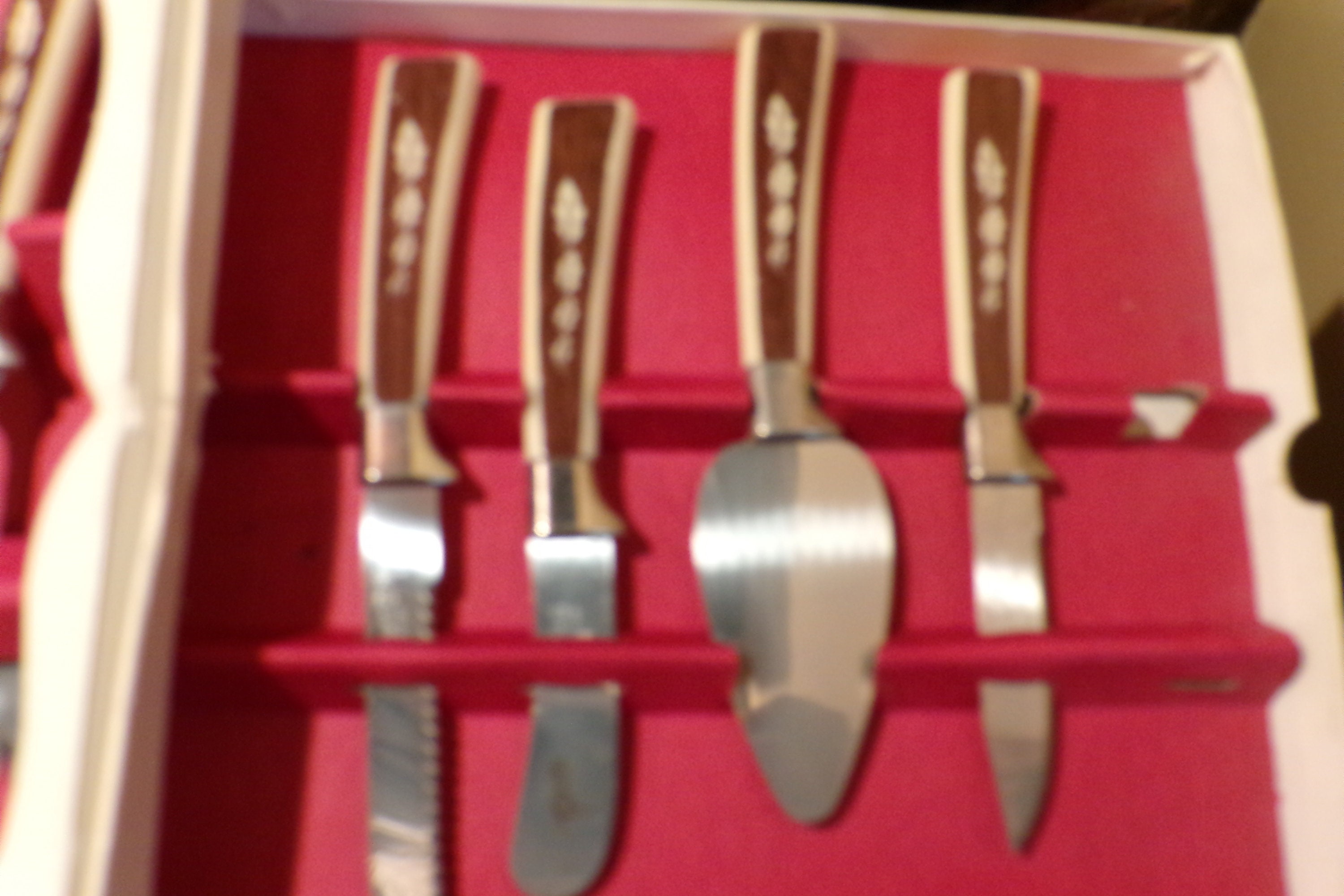 Regent Sheffield 17 Piece Treasure Chest, 1970's Cutlery Set