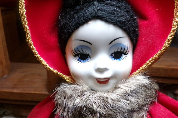 porcelain doll ロシア人形 Vintage Porcelain 18” Russian Doll | eBay