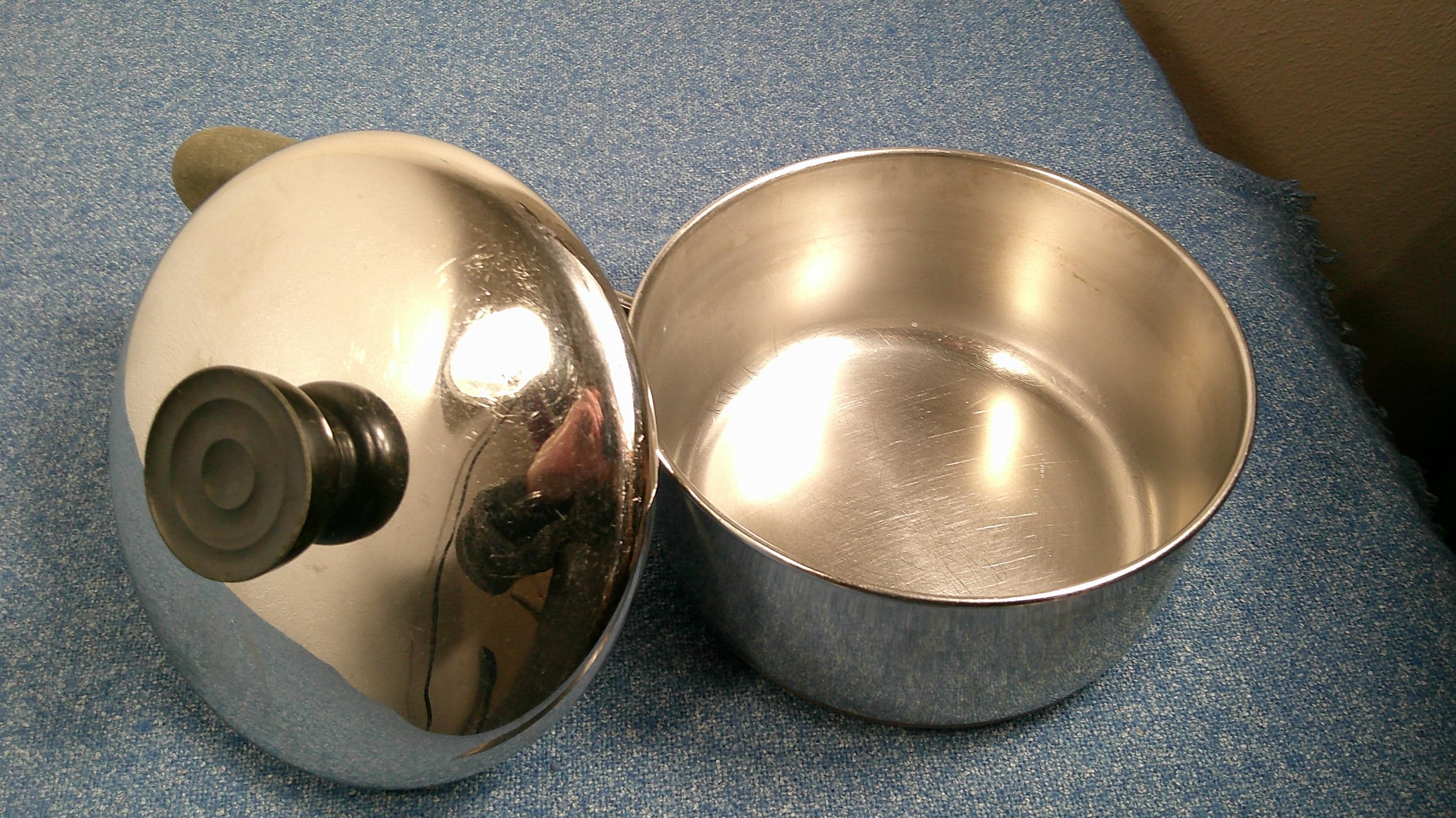 新品未開封Revere Ware ヴィンテージ ステンレス鍋　銅底　蓋付　セット 新品未開封Revere Ware ヴィンテージ ステンレス鍋 銅底 蓋付 セット