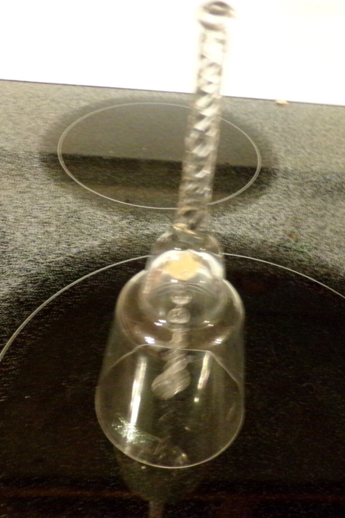 Crystal Bell Krosno Poland Bell Glass Bell Vintage Glass Etsy