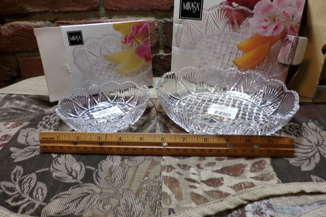 Mikasa Georgetown Crystal Serving Set, Discontinued Mikasa Plate