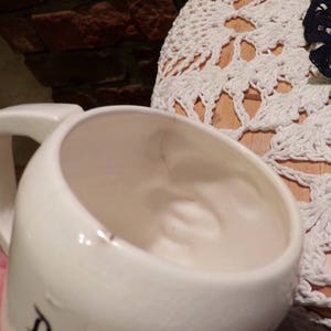 Taza vintage de Mickey Mouse de los años 50, Walt Disney Productions, coleccionable imagen 4