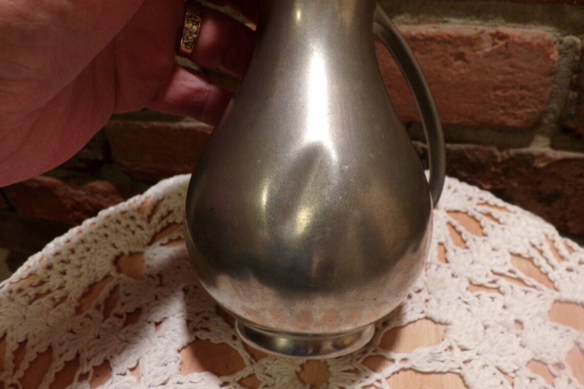 Metawa Holland Real Pewter Creamer Holland small pitcher Etsy