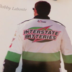 Vintage Bobby Labonte Nascar Poster, 1999 Bobby Labonte 23 by 36 inch NOS poster, Nascar, Morethebuckles, Nascar poster
