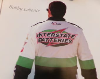 Vintage Bobby Labonte Nascar Poster, 1999 Bobby Labonte 23 by 36 inch NOS poster, Nascar, Morethebuckles, Nascar poster