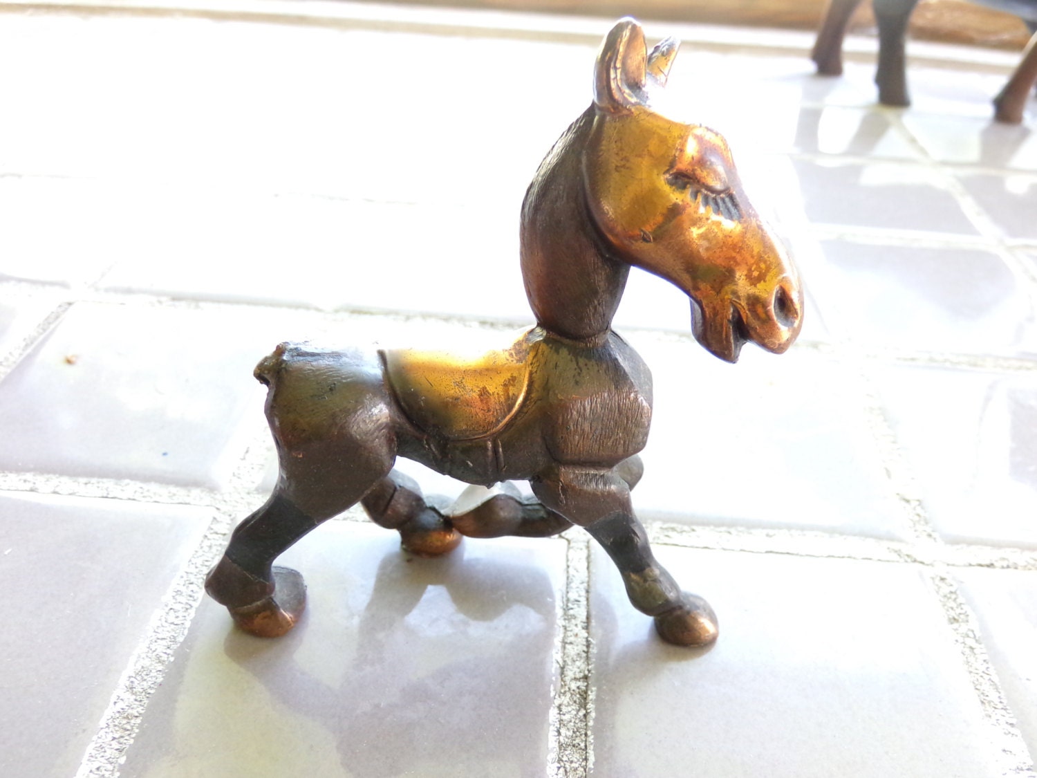 Brass Donkey Comical Brass donkey detailed brass donkey Etsy