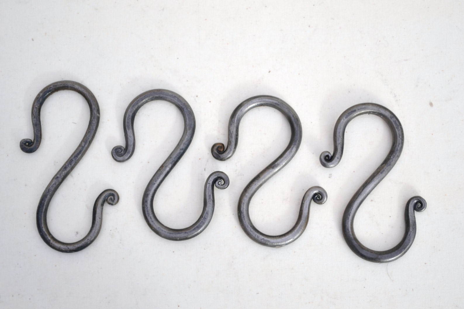 Hand Wrought Iron 'S' Hooks Etsy