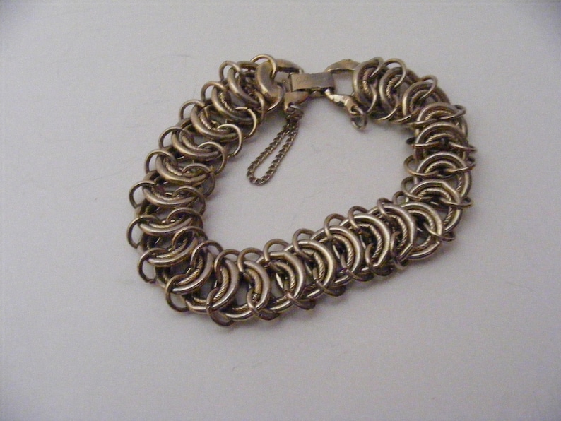 Vintage Goldette Chain Link Bracelet