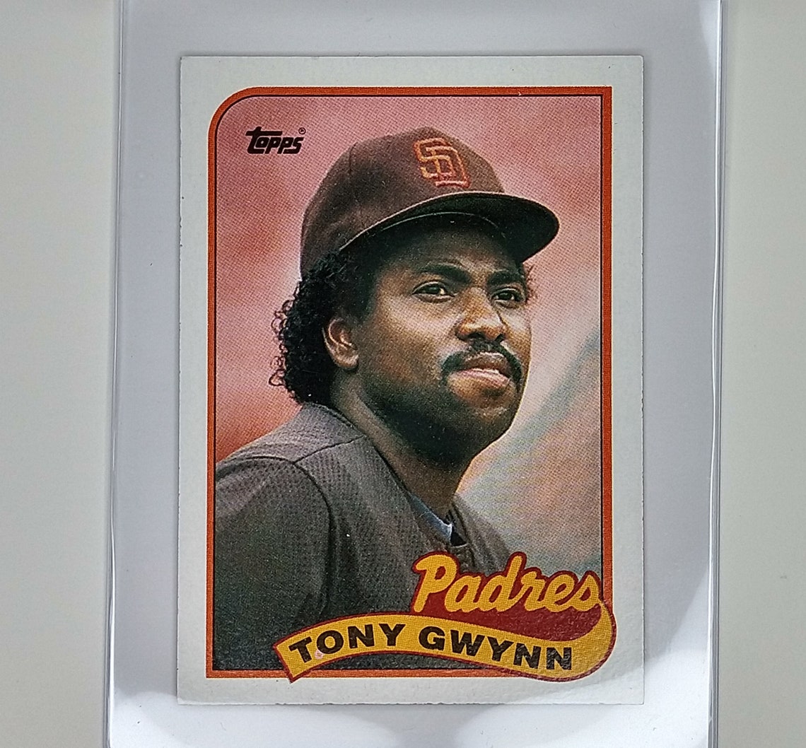 1989 Topps Tony Gwynn 570 Baseball Card Etsy