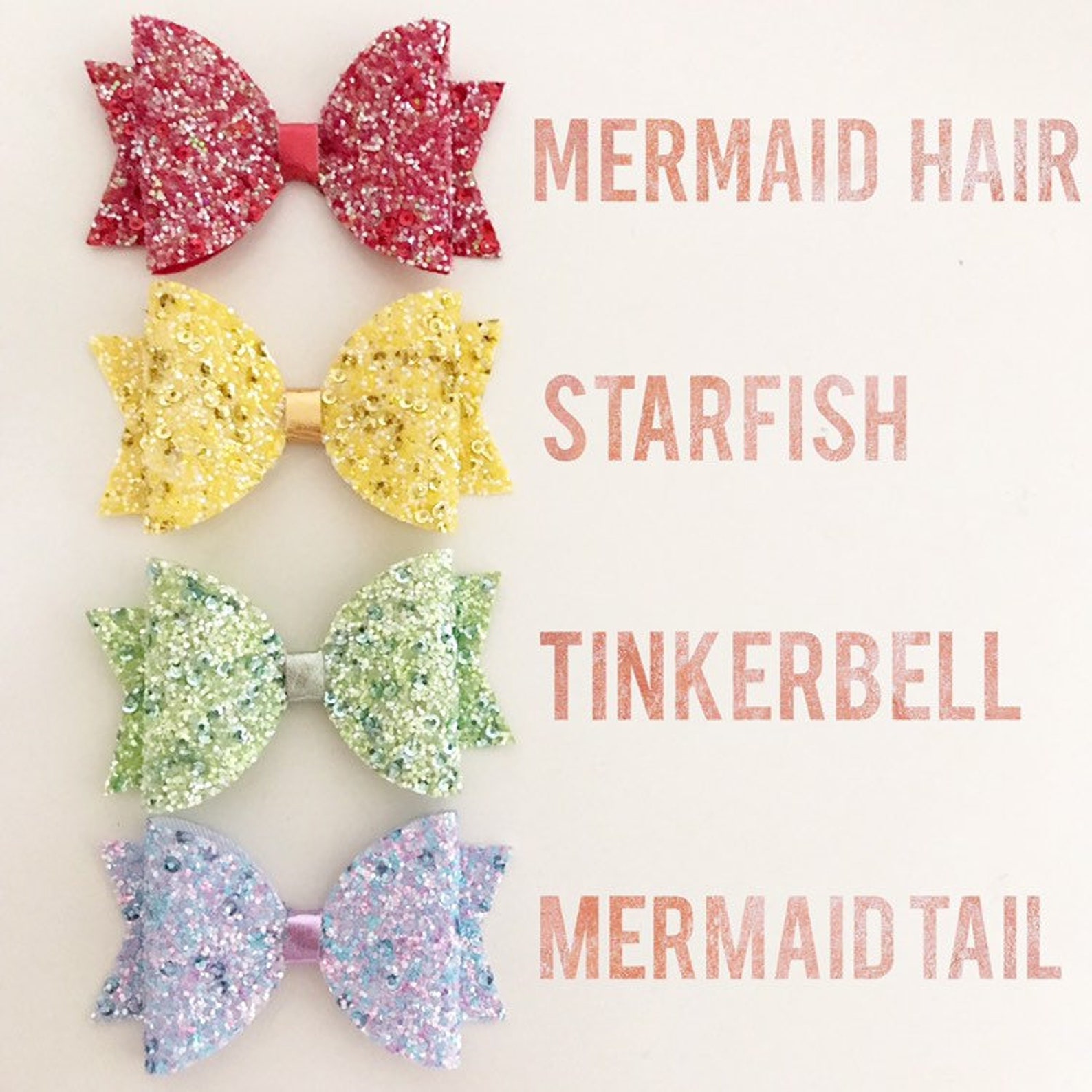 Sequin Glitter Hair Bow Glitter Bow Headband Bow Clip Etsy