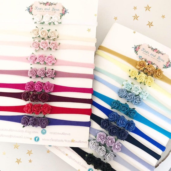 Tie-On Headband - Rose main image 0