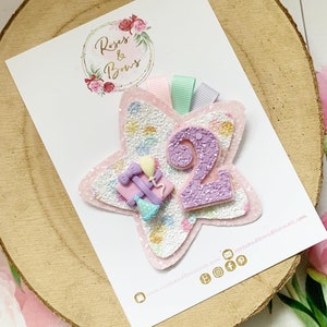 Birthday Badge / Glitter Badge / Birthday Gift Glitter Birthday Badge - Birthday Button / 1st birthday badge / 2nd birthday badge etc