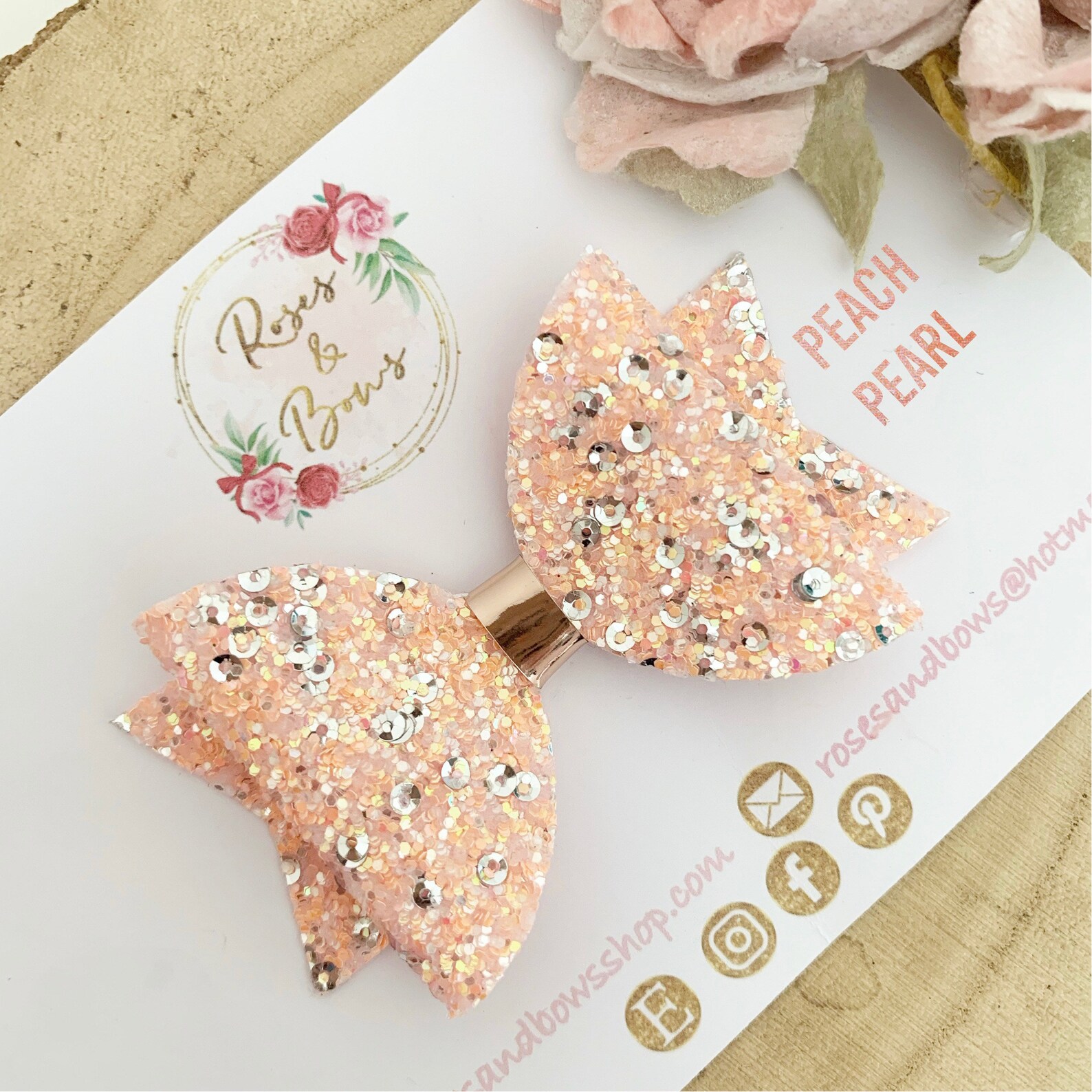 Sequin Glitter Hair Bow Glitter Bow Headband Bow Clip Etsy UK