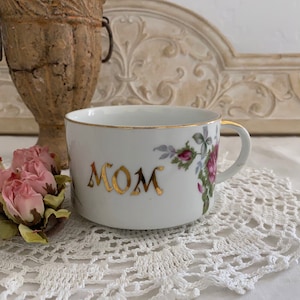 SALE***Vintage Mom Porcelain Mug