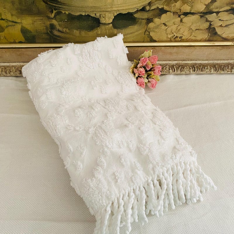 Chenille Pillow - Etsy