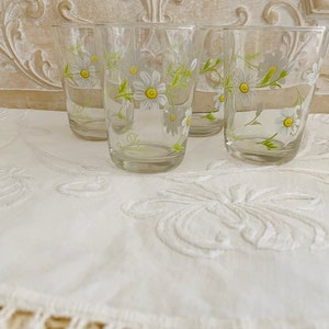 Vintage Italian Giovanni Valentino Small  Bar Glasses Set of 4