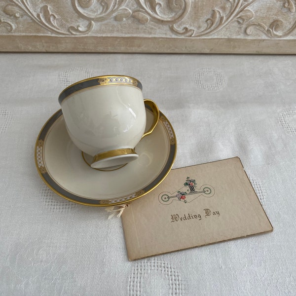 SALE***Elegant Vintage Lenox McKinley Tea Cup Set