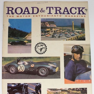ROAD & TRACK Magazine MARCH 1958