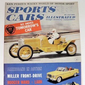 Sports Cars Illustrated JULY 1960 Magazine