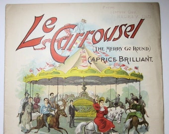 1897 Le Carrousel (The Merry Go Round) Caprice Brilliant