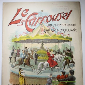 1897 Le Carrousel (The Merry Go Round) Caprice Brilliant