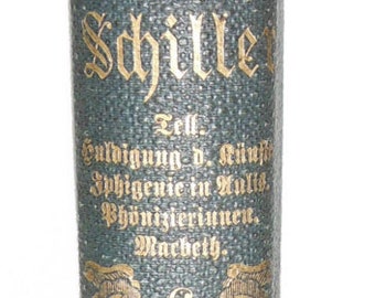 1871 Schillers Sämmtliche Werke in Zwölf Bänden Sechster Band (Vol. 6) German
