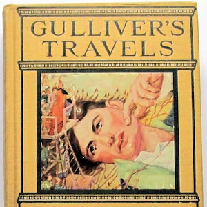 1910 GULLIVER&#39;S TRAVELS (The Washington Square Classics) by Jonathan Swift (Hardcover)