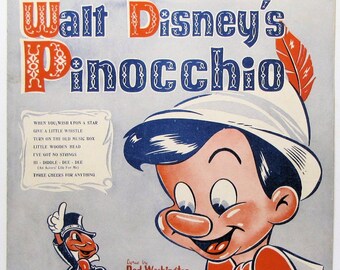 GIVE A LITTLE WHISTLE (Walt Disney's Pinocchio) Irving Berlin 1940