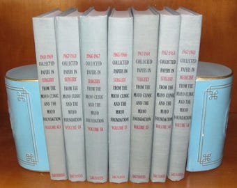 7 volúmenes - Artículos recopilados sobre medicina de la Clínica Mayo, 1962-1969