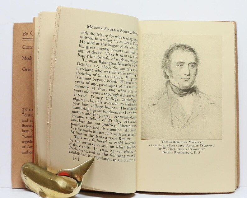 Modern English Books of Power by George Hamlin Fitch 1912 (w/Jacket!) image 7