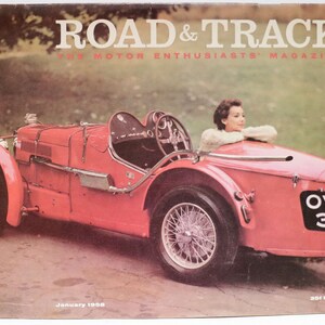 ROAD & TRACK Magazine JANUARY 1958