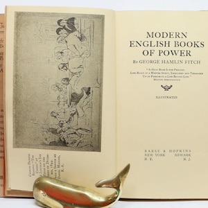 Modern English Books of Power by George Hamlin Fitch 1912 (w/Jacket!) image 4