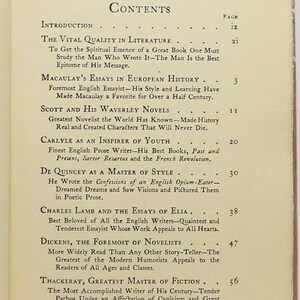 Modern English Books of Power by George Hamlin Fitch 1912 (w/Jacket!) image 5