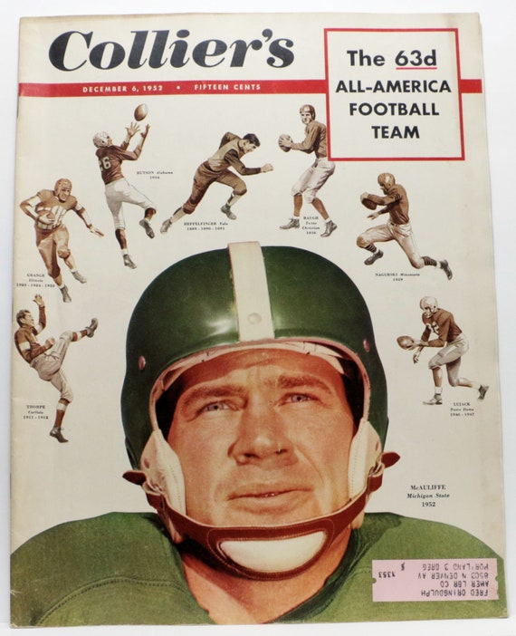 1952 football helmet Original U.S. 1950s Tank Group by MacGregor  International Military Antiques HAWAII RAINBOWS 1952-1969 Vintage Riddell