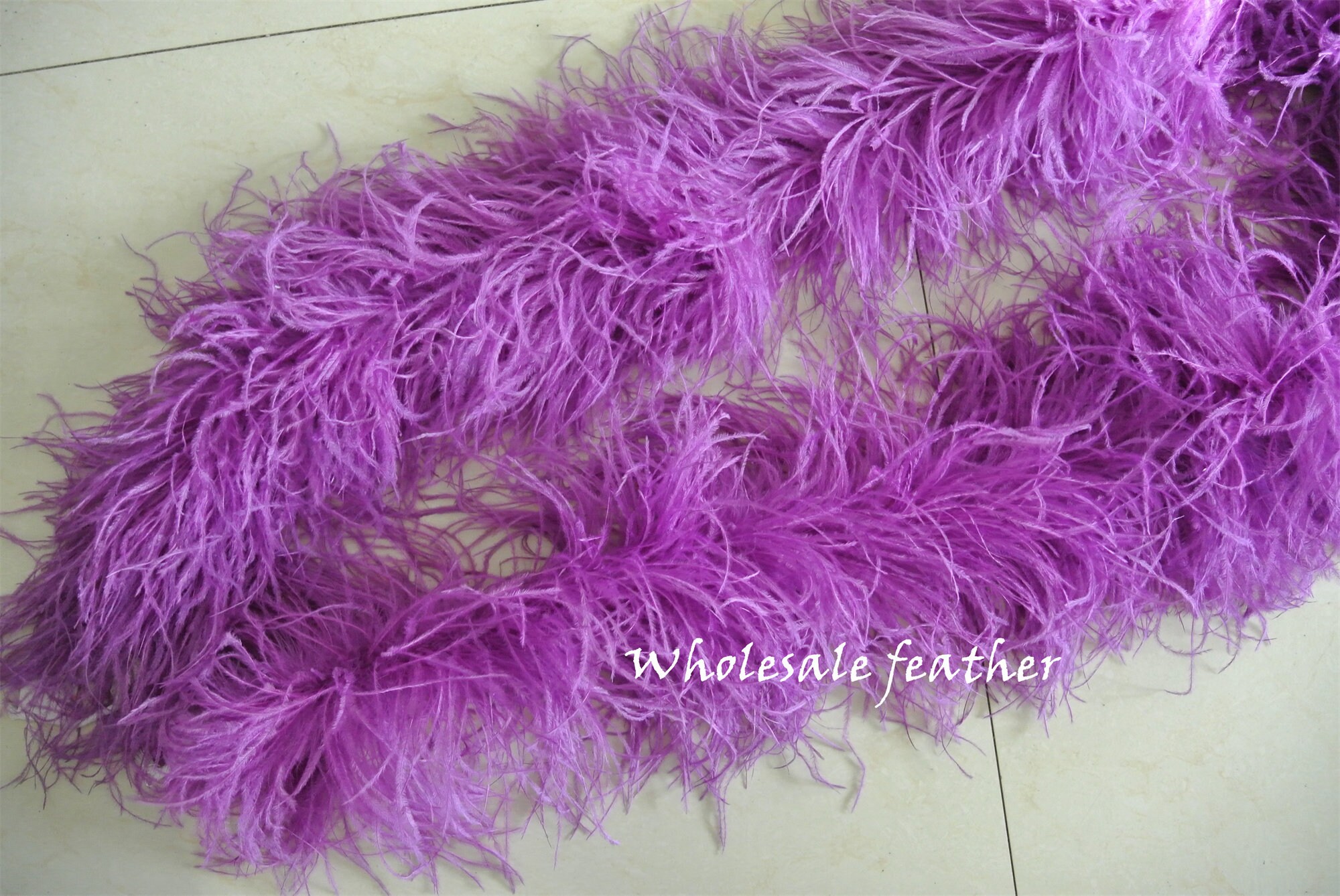 Lime Green 4 Ply Ostrich Feather Boa Boas Scarf Prom Halloween