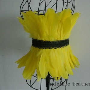 white red black orange hot pink royal blue purple turquoise yellow green Carnival Rooster coque feather belt feather costume belt