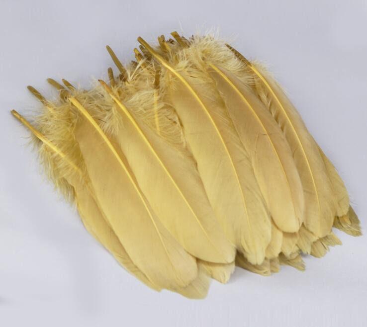 0.35 oz. yellow Goose Feathers