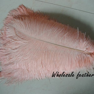 100 pcs blush pink light pink ostrich feather plumes for wedding centerpieces wedding decor party event decor