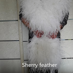 47 colors 30 ply white ostrich Feather Boa for party supply