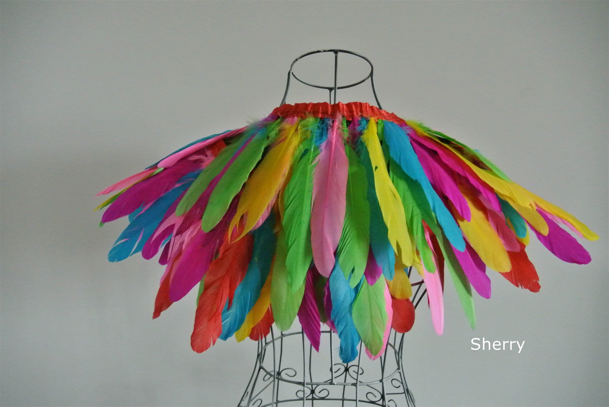 Muilticolor Feather Cape Feather Jacket Feather Shawl Goose - Etsy