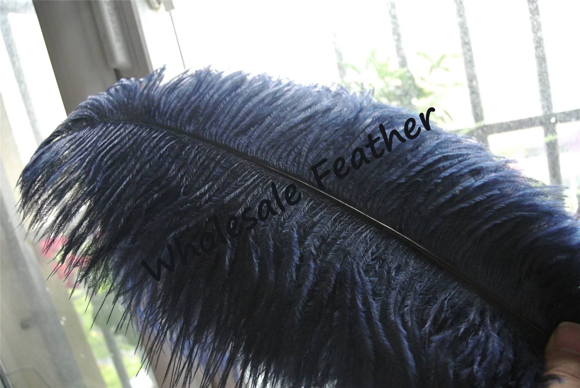 100 Pcs Navy Blue Dark Blue Ostrich Feather Plumes for Wedding Etsy