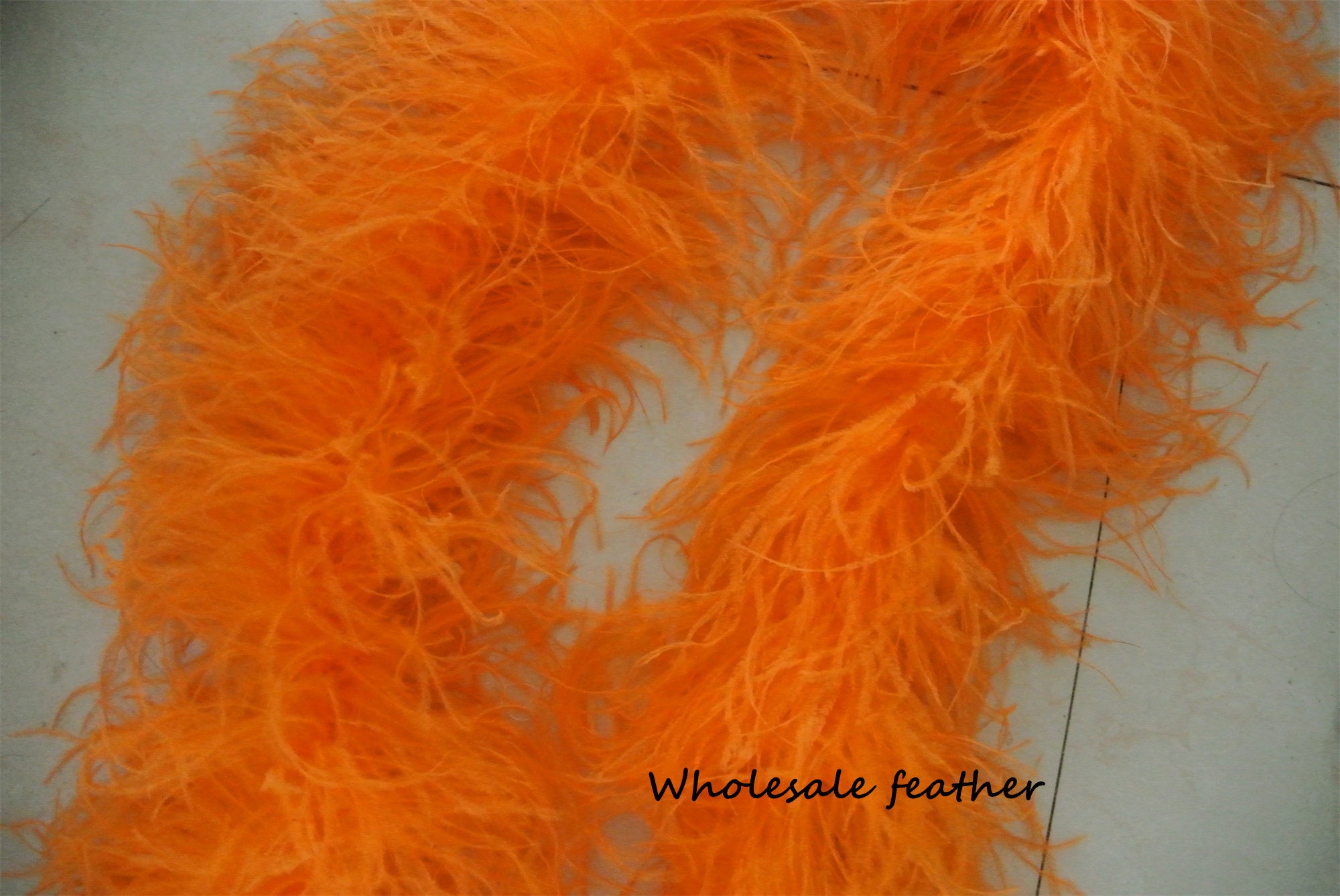 23 Colors 6 Ply Orange Ostrich Feather Boa Costume Supply - Etsy Denmark
