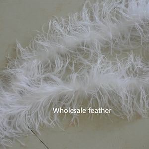 24 colors 2 ply white ostrich Feather Boa for Costume supply party supply