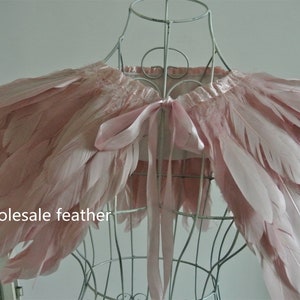 blush rose rose clair plume cape plume plume veste plume châle plume plume plume carnaval plume épaule haussement d’épaule