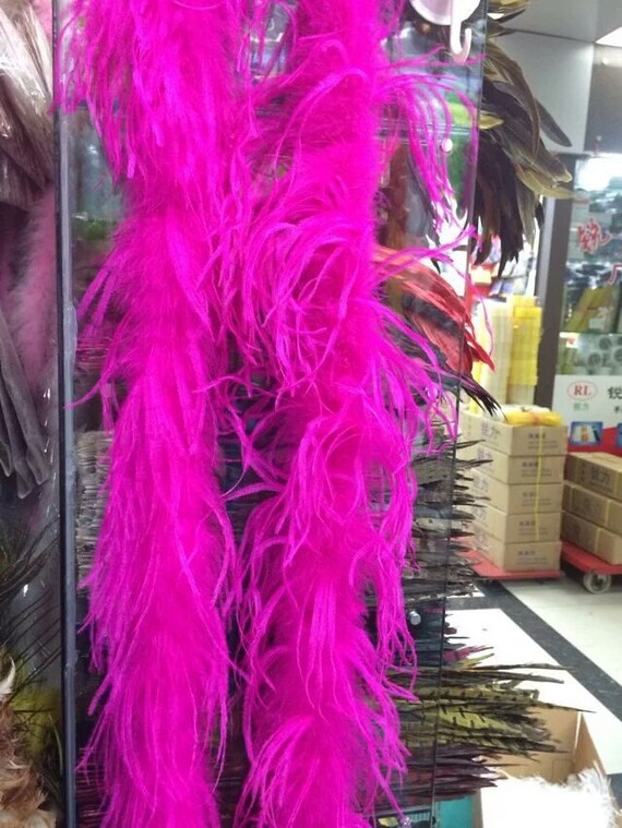 Feather Boa in Hot Pink,Pink,Black,White,Red,Turqoise, Lime and Dark Blue -  Wholesale Flowers and Supplies