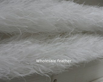 12 ply white ostrich Feather Boa 3-20 ply 10 colors for Costume supply