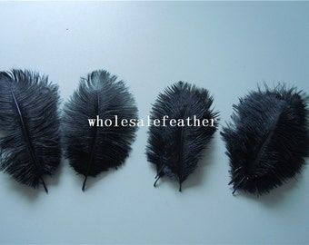 50 pcs black ostrich feather plume for wedding centerpiece wedding decor party event supply