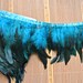 thumbnail image 2 of Gorgeous 2 Meters Aqua Blue Rooster Feather Trim – Perfect For DIY Crafts, Costumes, And Home Decor 2 of 4