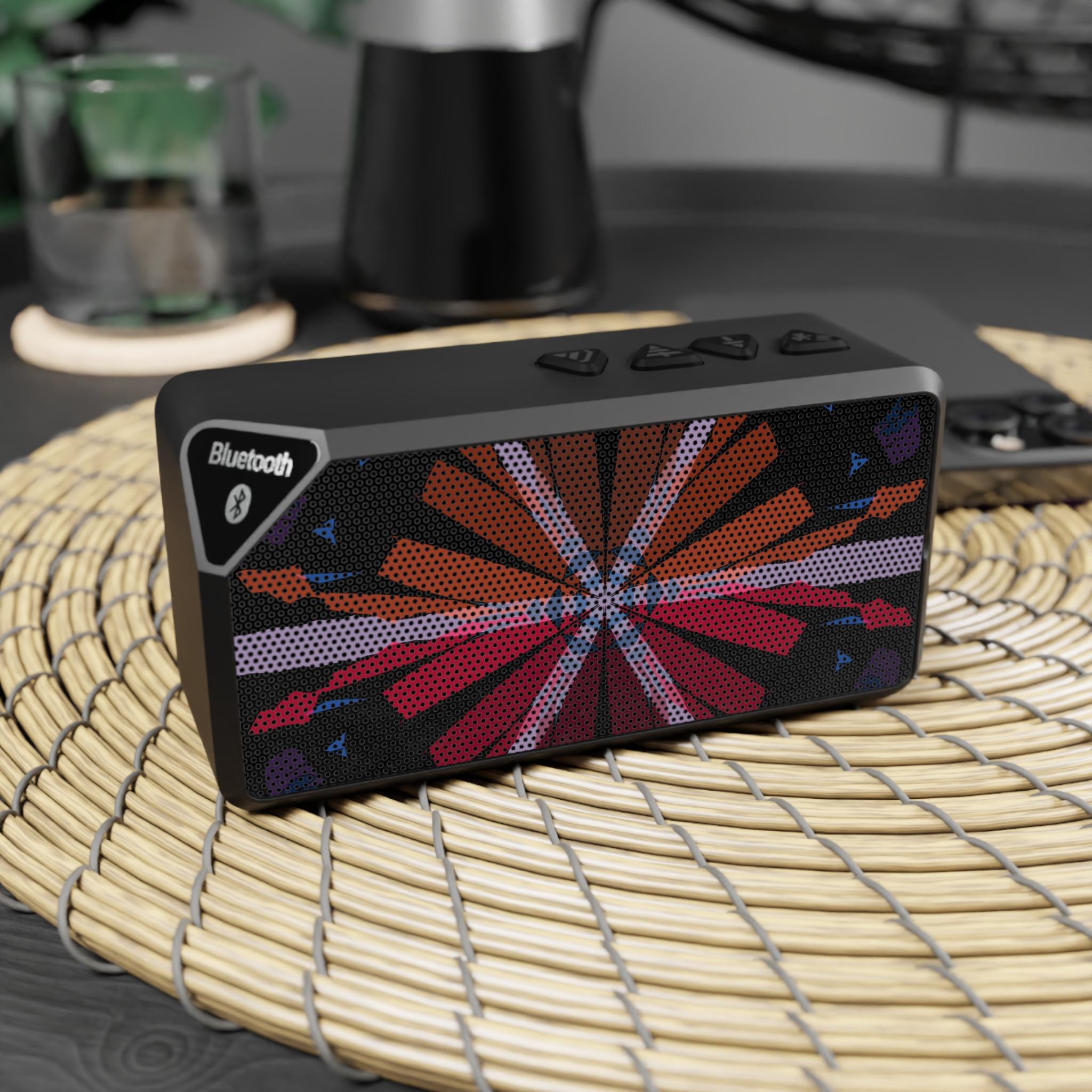 Jabba Bluetooth Speaker - Colorful Wireless Sound System, Perfect for Parties Home Decor, Music Lovers '1.grail.journey' Art by Mitzisniftis
