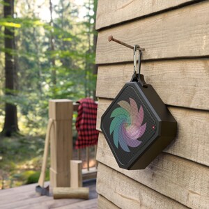 Blackwater Outdoor Bluetooth Speaker Portable Waterproof Camping Hiking Beach Music Lovers Outdoor Parties &#39;9.rare.journey&#39; Art Mitzisniftis